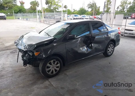 2011 Toyota Corolla Le из США, поврежденный, VIN 2T1BU4EE2BC651857